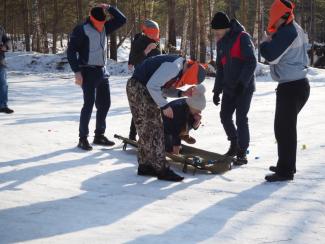 Спартакиада "Верим в село! Гордимся Россией!" п. Абан 18 марта 2020