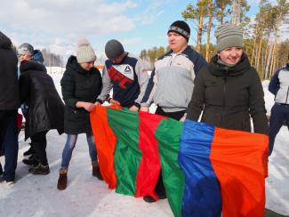 Спартакиада "Верим в село! Гордимся Россией!" п. Абан 18 марта 2020