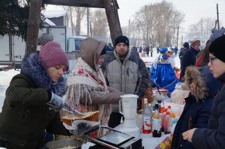 Масленица п. Абан 18 февраля 2018г