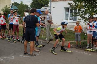 Открытое первенство МБУ СШ Лидер по лыжероллерам п. Абан 29 августа 2018г