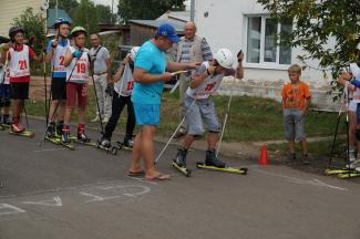 Открытое первенство МБУ СШ Лидер по лыжероллерам п. Абан 29 августа 2018г