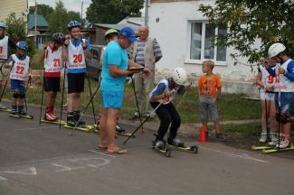 Открытое первенство МБУ СШ Лидер по лыжероллерам п. Абан 29 августа 2018г