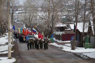 п. Абан День Победы 9 мая 2016г