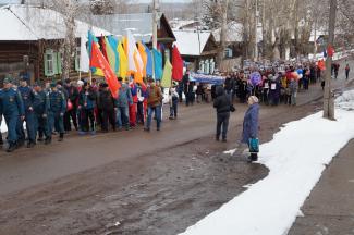 п. Абан День Победы 9 мая 2016г