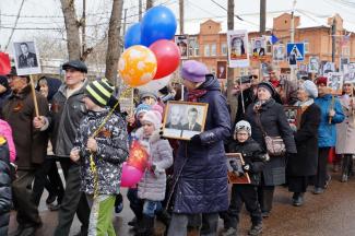 п. Абан День Победы 9 мая 2016г