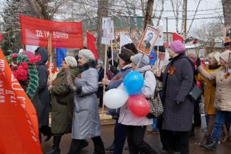 п. Абан День Победы 9 мая 2016г