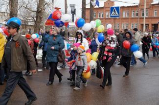 п. Абан День Победы 9 мая 2016г