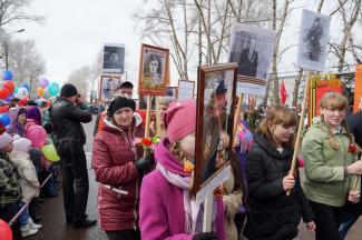 п. Абан День Победы 9 мая 2016г