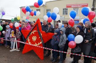 п. Абан День Победы 9 мая 2016г