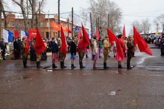 п. Абан День Победы 9 мая 2016г