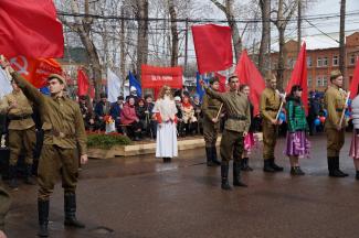 п. Абан День Победы 9 мая 2016г