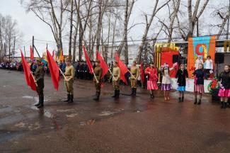 п. Абан День Победы 9 мая 2016г