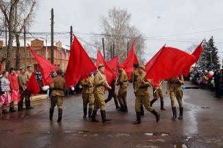 п. Абан День Победы 9 мая 2016г