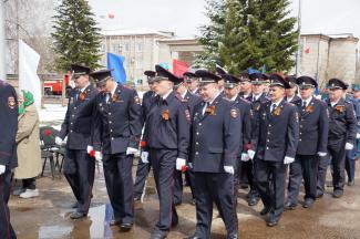 п. Абан День Победы 9 мая 2016г