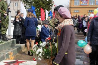 п. Абан День Победы 9 мая 2016г