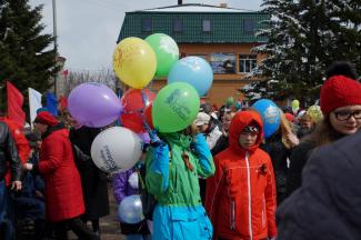 п. Абан День Победы 9 мая 2016г