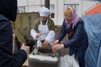 п. Абан День Победы 9 мая 2016г