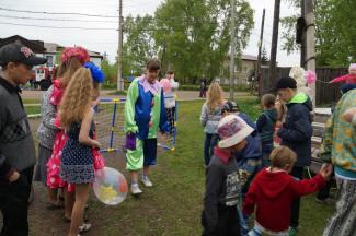 01.06.2016 года п.Абан День защиты детей