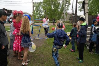 01.06.2016 года п.Абан День защиты детей