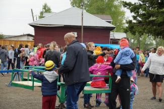 01.06.2016 года п.Абан День защиты детей