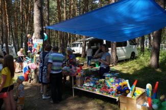 12.06.2016 п.Абан, парк "Горка", День России