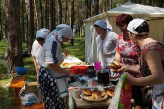 12.06.2016 п.Абан, парк "Горка", День России