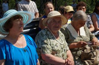 12.06.2016 п.Абан, парк "Горка", День России