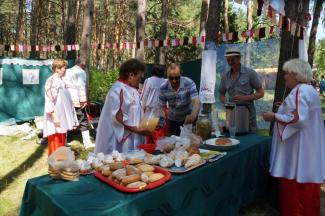 12.06.2016 п.Абан, парк "Горка", День России