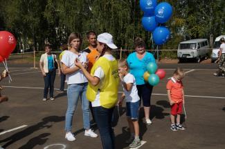 Открытие в поселке Абан стадиона имени Олимпийского чемпиона по греко-римской борьбе А.В. Шумакова 29 августа 2020г