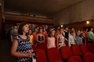 23.06.2016г РДК п.Абан Слёт отличников, медалистов и одаренных детей