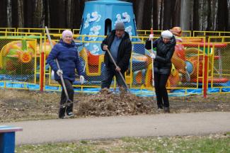 "Зеленая Россия" субботник 18 мая 2018г