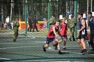 Открытие в поселке Абан стадиона имени Олимпийского чемпиона по греко-римской борьбе А.В. Шумакова 29 августа 2020г