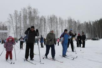 Спорт и труд рядом идут. п.Абан 28.02.2016